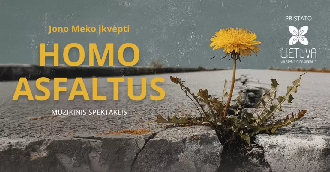 (Klaipėda) Muzikinis spektaklis HOMO ASFALTUS