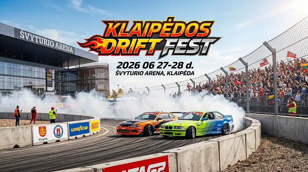 Klaipėdos Drift Fest / UTDC / SHOWOFF