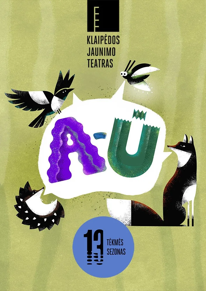 Klaipėdos jaunimo teatras | muzikinis spektaklis kūdikiams A-Ū!