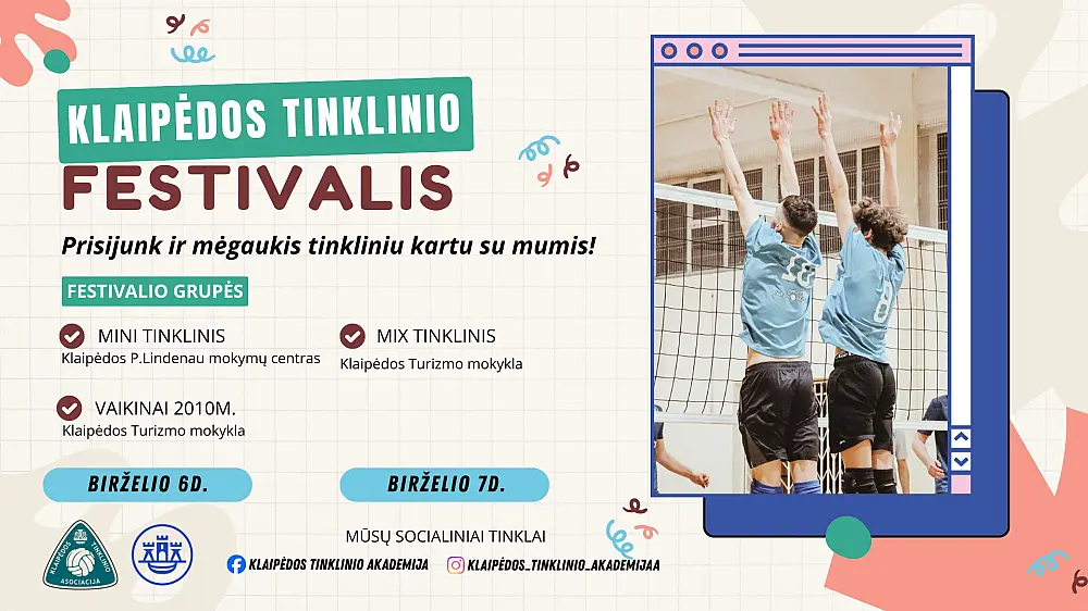 Klaipėdos tinklinio festivalis 2026