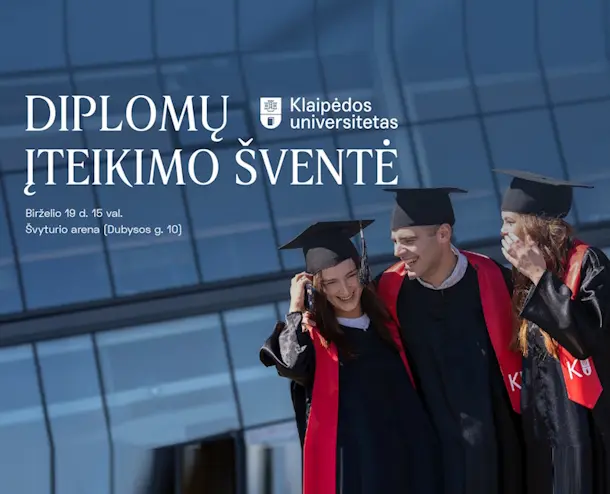 Klaipėdos universiteto diplomų įteikimo šventė
