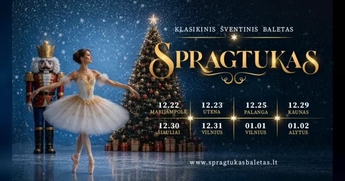 Klasikinis baletas „Spragtukas“