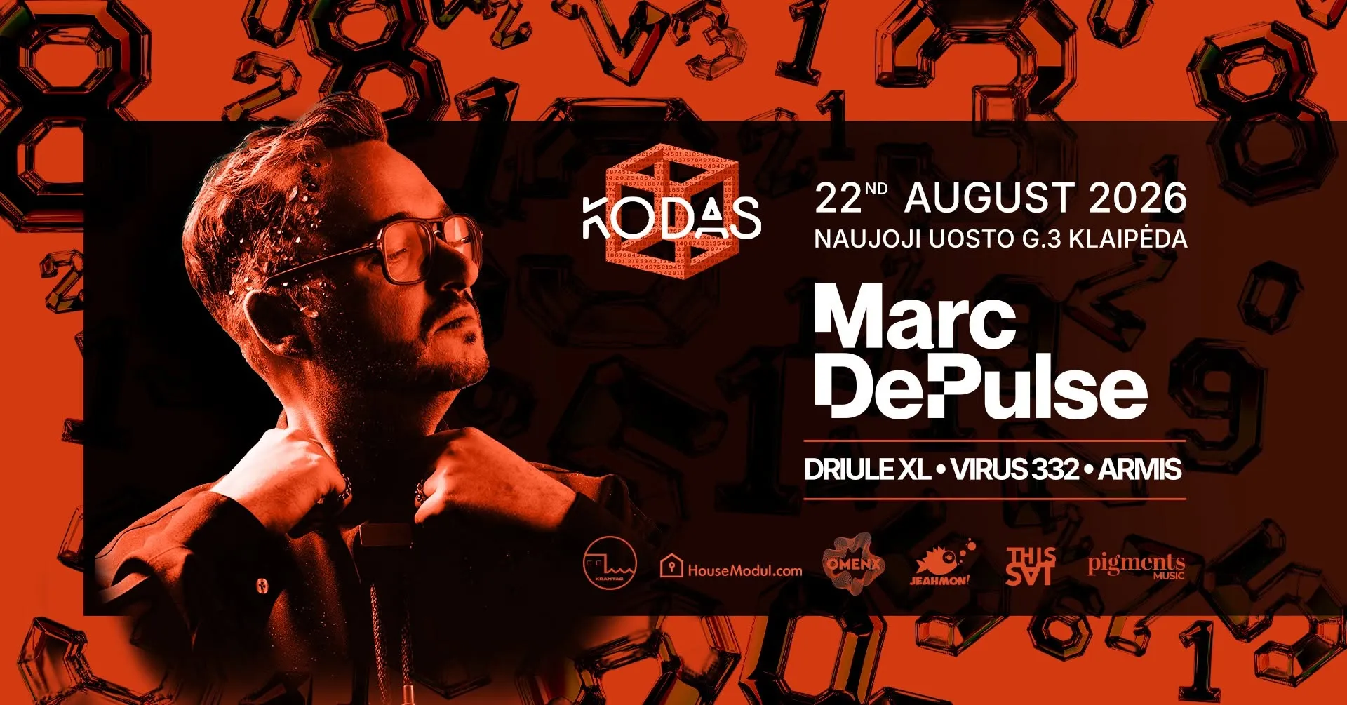 KODAS: MARC DEPULSE | KLAIPĖDA