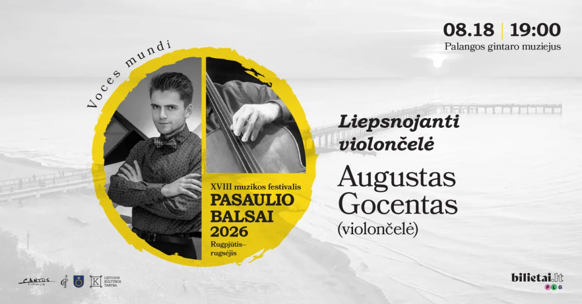Koncertas ''LIEPSNOJANTI VIOLONČELĖ''