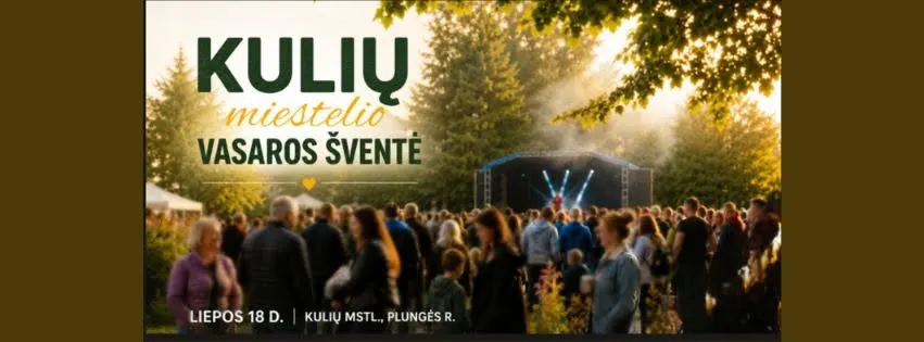 Kulių miestelio vasaros šventė 2026