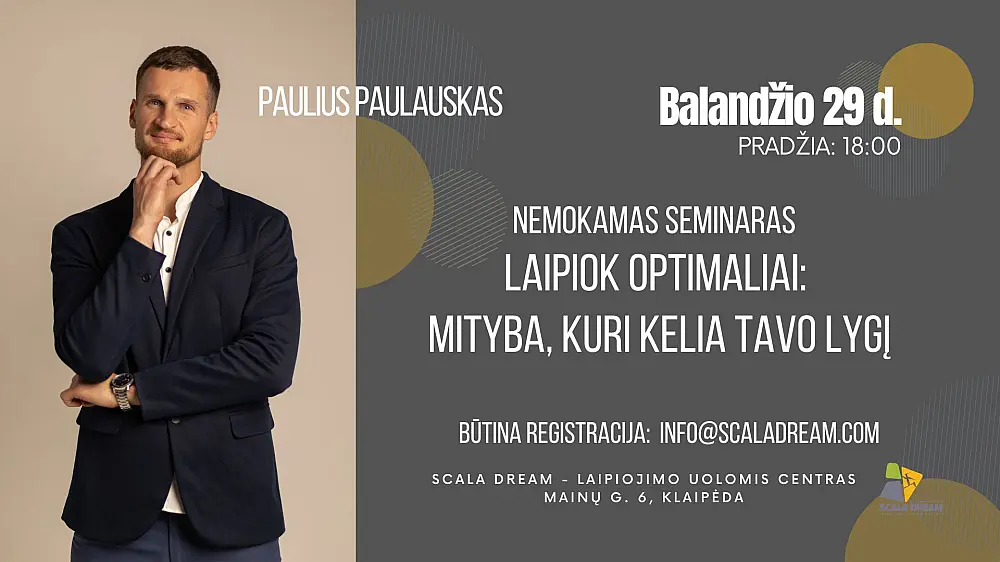 Laipiok optimaliai: mityba, kuri kelia tavo lygį
