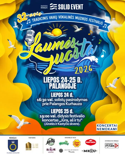 Laumės Juosta 2026 Palanga