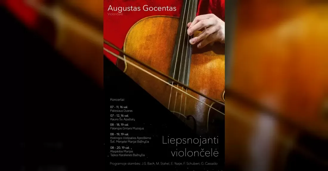 Liepsnojanti Violončelė