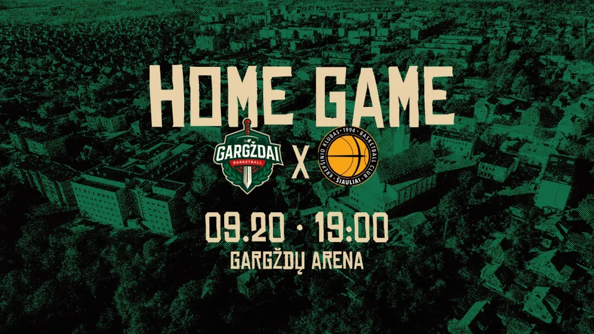 LKL: GARGŽDŲ ,,GARGŽDAI“ - ŠIAULIŲ ,,ŠIAULIAI“