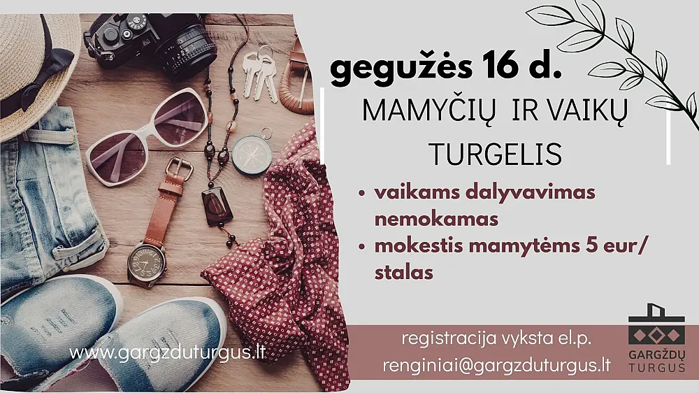 Mamyčių ir vaikų turgelis