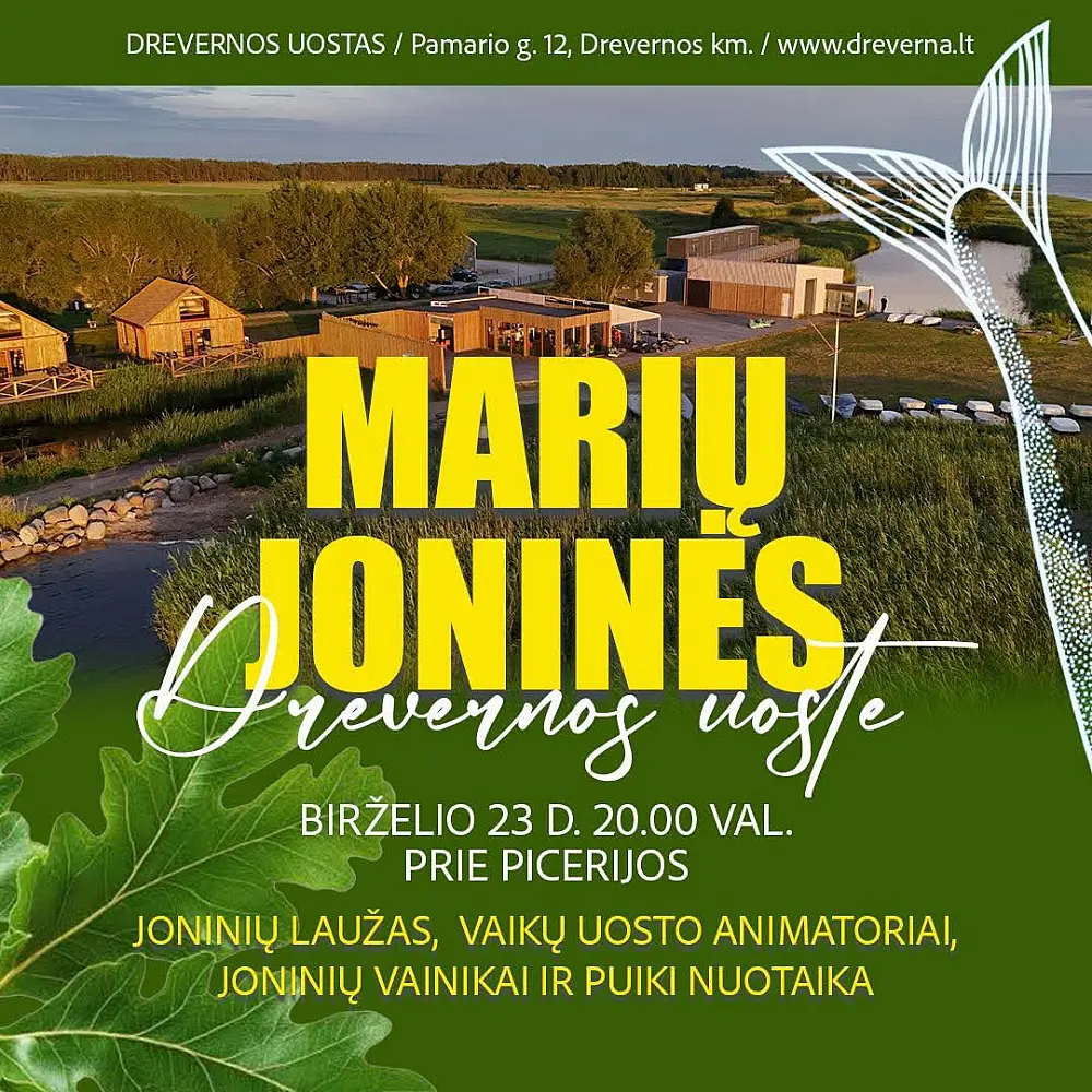 Marių Joninės Drevernos uoste
