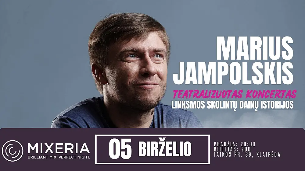 Marius Jampolskis. Teatralizuotas koncertas