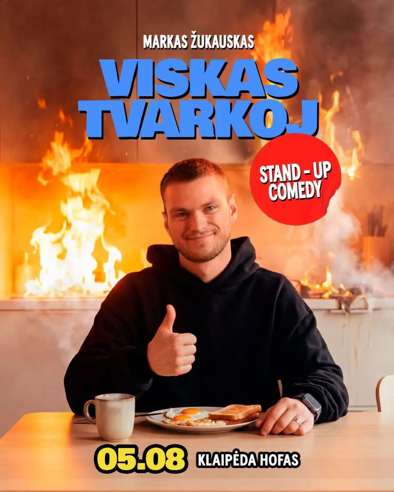 Markas Žukauskas 'Viskas Tvarkoj' Stand up Klaipėda