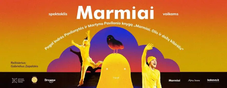 MARMIAI - muzikinis spektaklis vaikams ,,Olis ir dažų kibirėlis" rež. G. Zapalskis