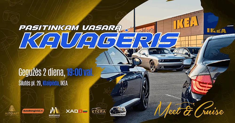 Meet & Cruise kavagėris