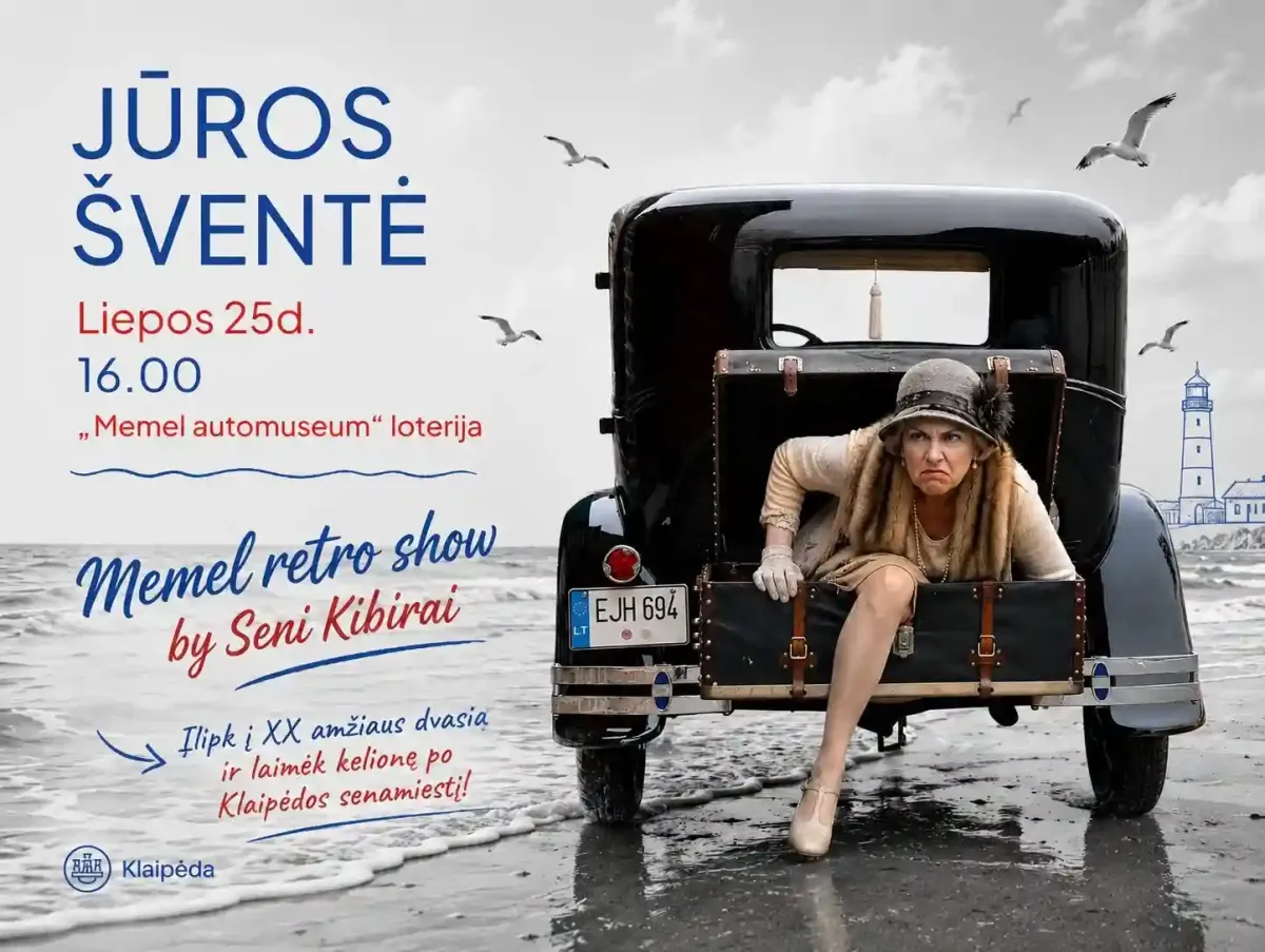 Memel retro show Jūros šventėje by Seni Kibirai