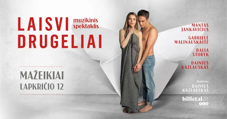 Muzikinis spektaklis „Laisvi drugeliai“