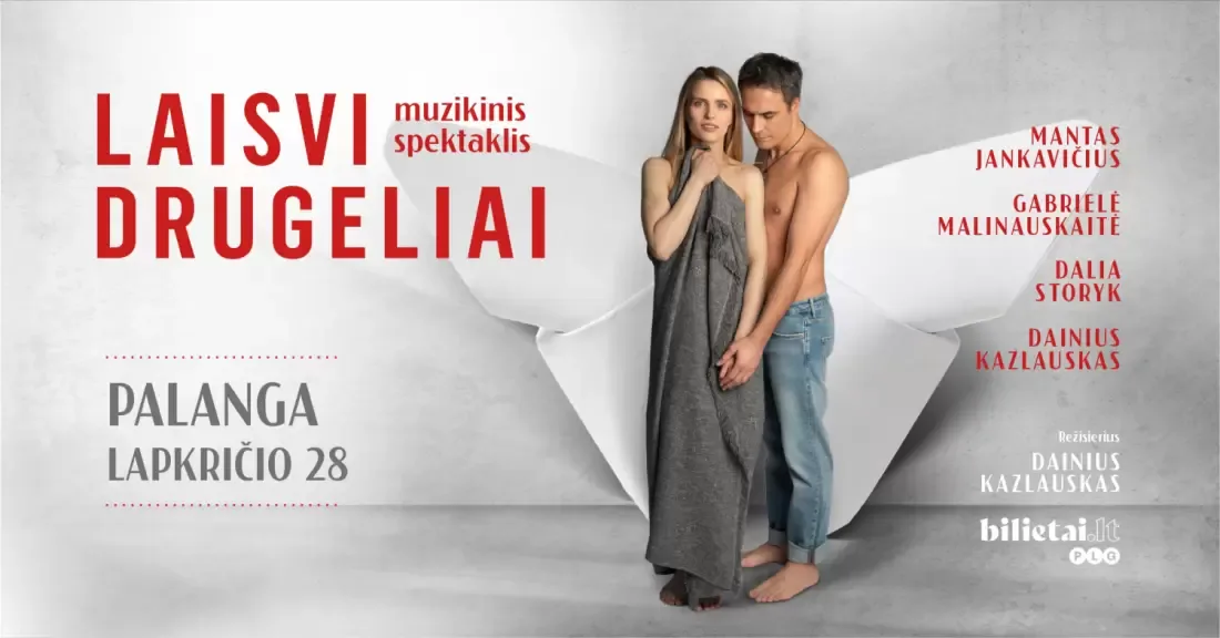 Muzikinis spektaklis "Laisvi drugeliai" | Palanga