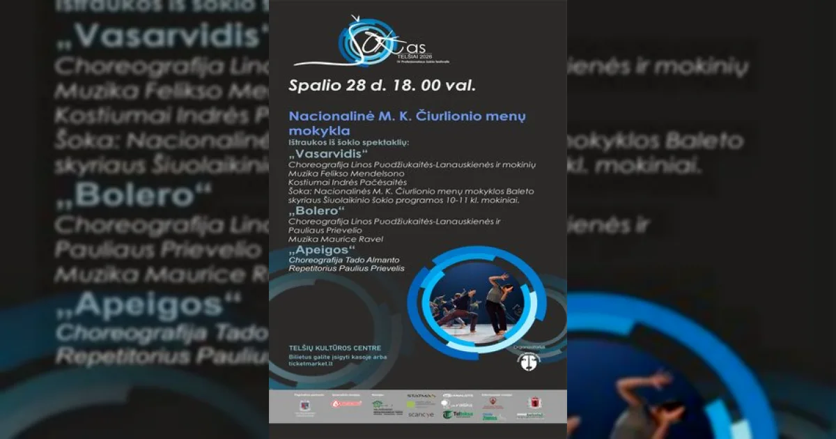 Nacionalinės M. K. Čiurlionio menų mokyklos koncertinė programa