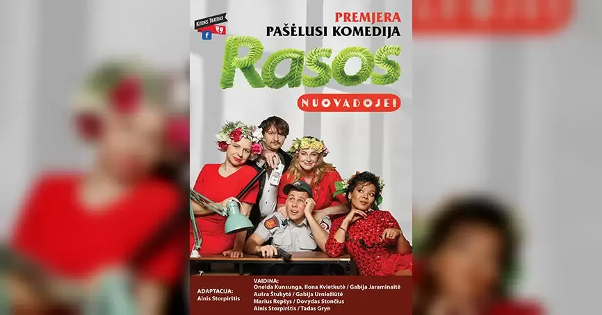 NAUJA DATA. Pašėlusi komedija. Rasos nuovadoje