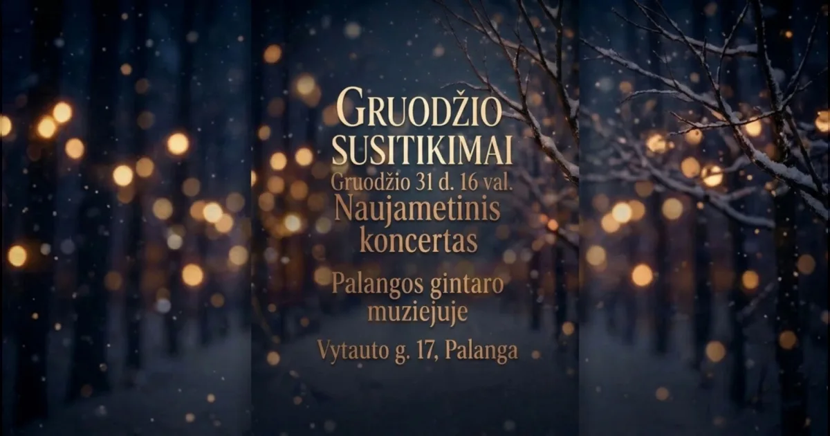 Naujametinis koncertas ''Žiemos akvarelės''