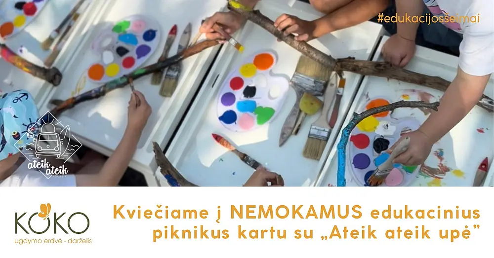 Nemokamas edukacinis piknikas Klaipėdoje