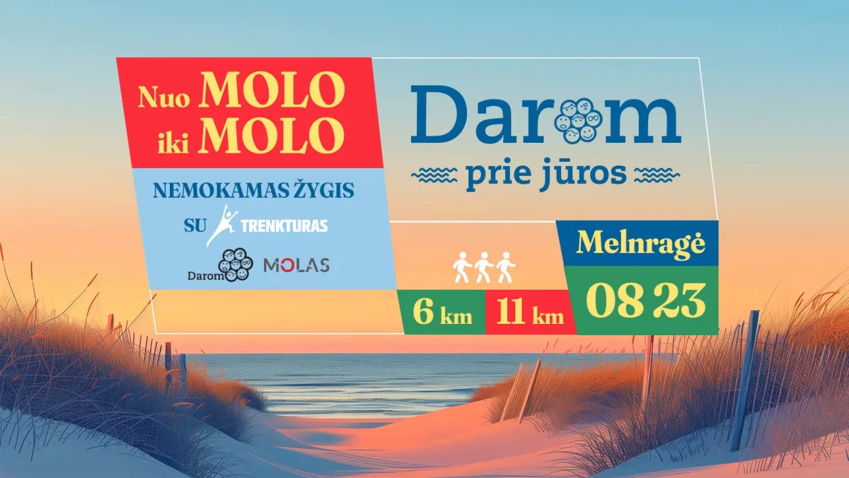 Nemokamas žygis: NUO MOLO IKI MOLO