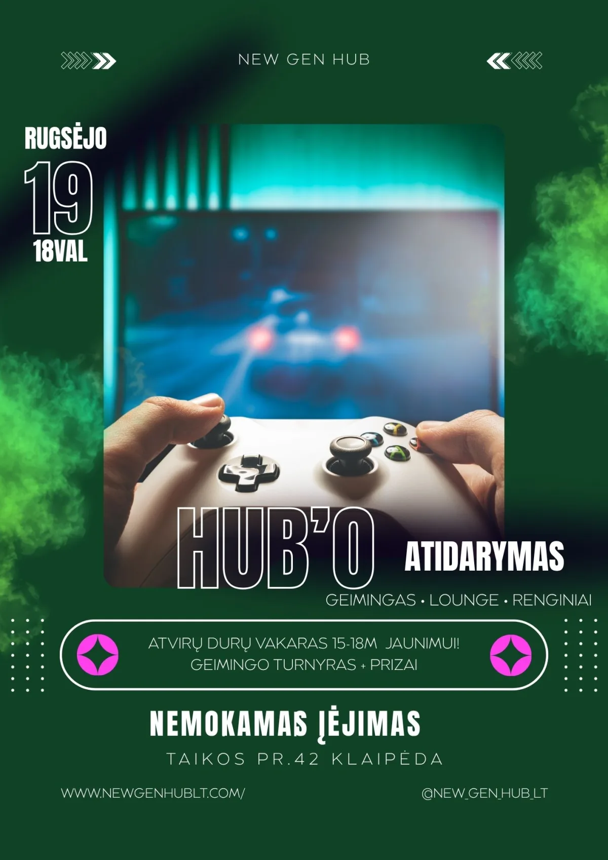 NEW GEN HUB ATDARYMAS
