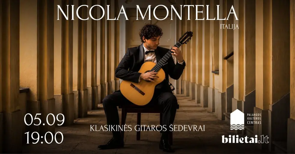 NICOLA MONTELLA - KLASIKINĖS GITAROS ŠEDEVRAI