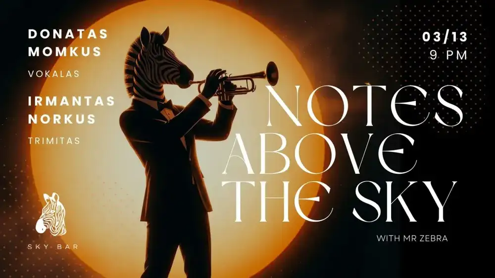 NOTES ABOVE THE SKY x Mr. Zebra!