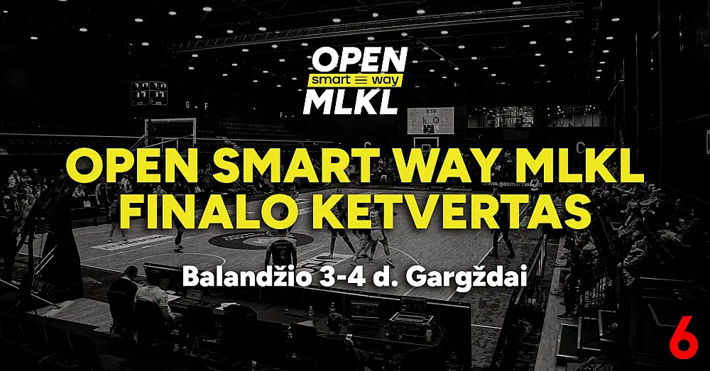 Open Smart Way MLKL finalo ketvertas 2026
