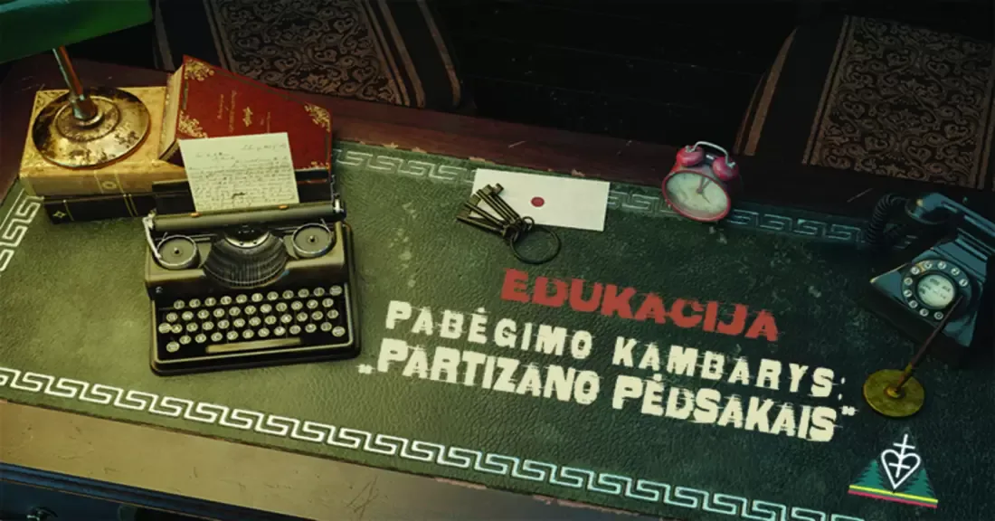 Pabėgimo kambarys "Partizano pėdsakais"