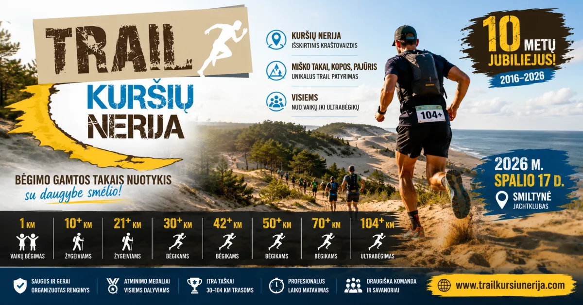 TRAIL KURŠIŲ NERIJA #TKN viršelio nuotrauka
