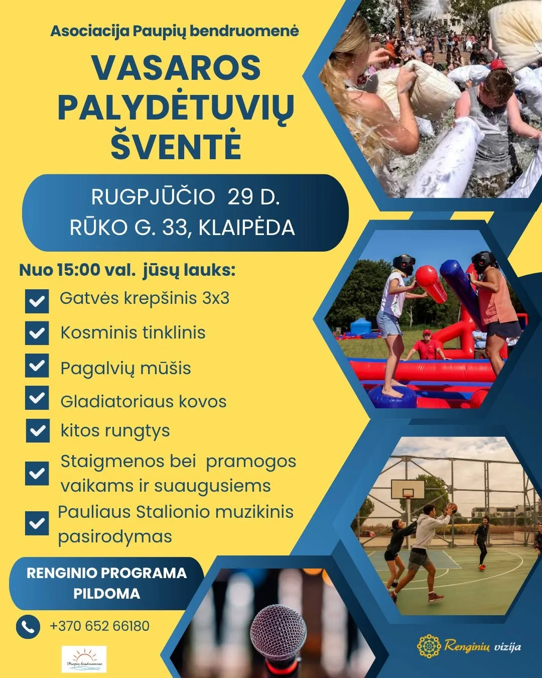 PAUPIŲ VASAROS PALYDĖTUVĖS