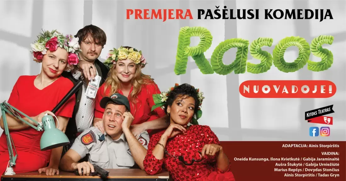 (PERKELTAS) Pašėlusi komedija "Rasos nuovadoje" | Gargždai