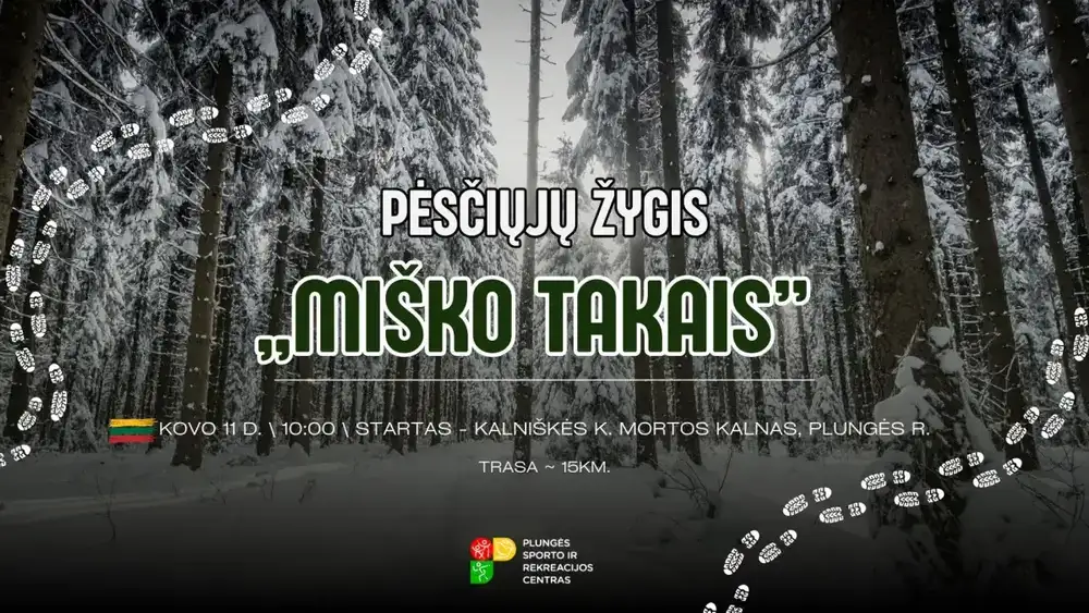 Pėsčiųjų žygis "Miško takais"