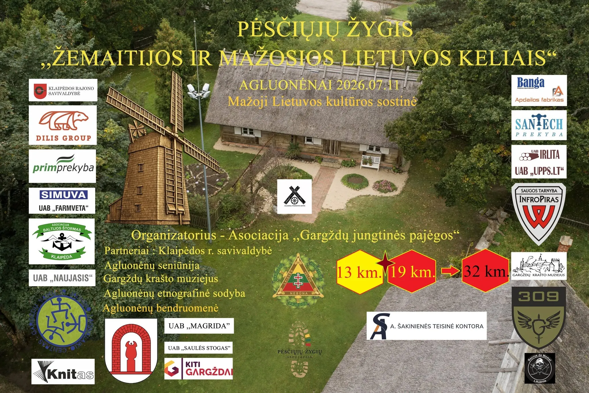 PĖSČIŲJŲ ŽYGIS 'ŽEMAITIJOS IR MAŽOSIOS LIETUVOS KELIAIS'