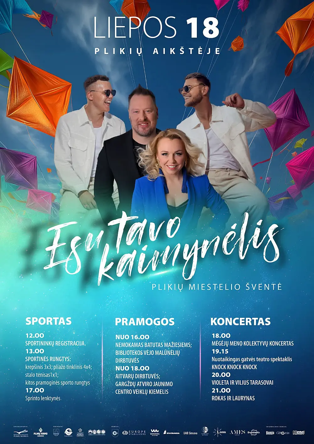 Plikių miestelio šventė 2026 + Programa
