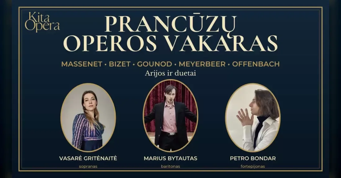 Prancūzų operos vakaras