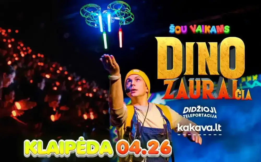 Premjera! Dinozaurai ČIA!