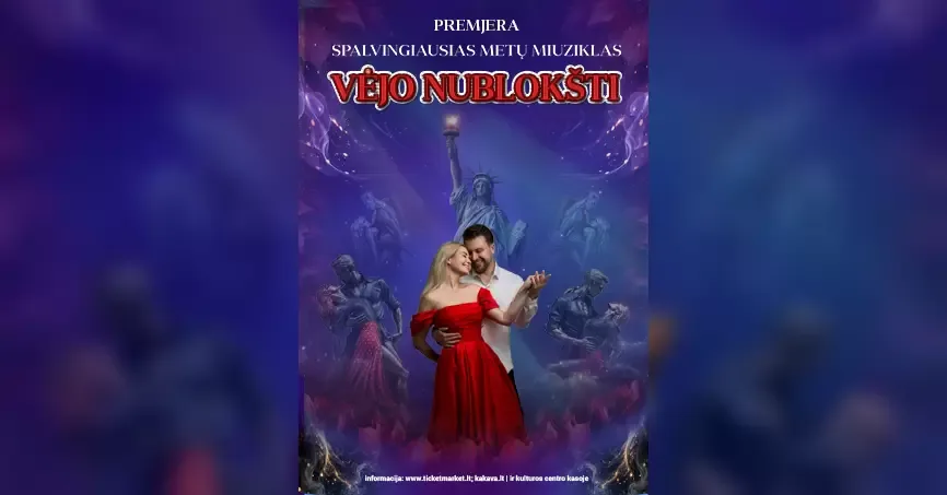 PREMJERA | Miuziklas "Vėjo nublokšti"