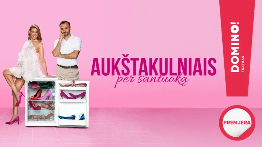 Premjera! Žaisminga komedija 'Aukštakulniais per santuoką'