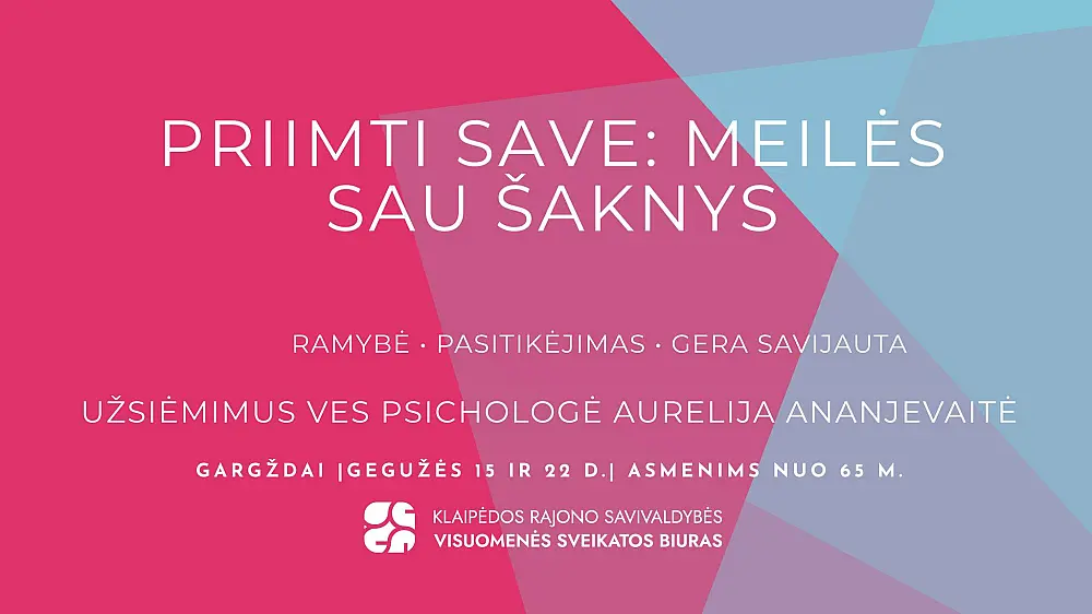 Priimti save: meilės sau šaknys