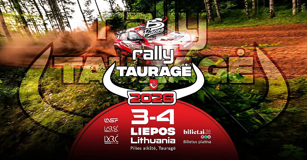 Rally Tauragė 2026 + PROGRAMA