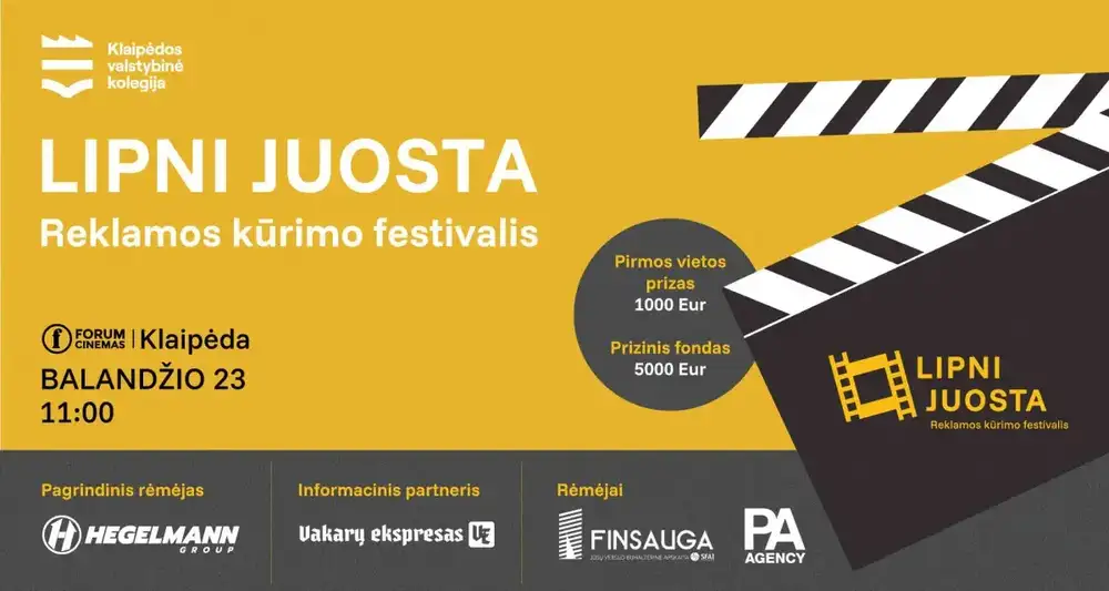 Reklamos kūrimo festivalis "Lipni juosta"
