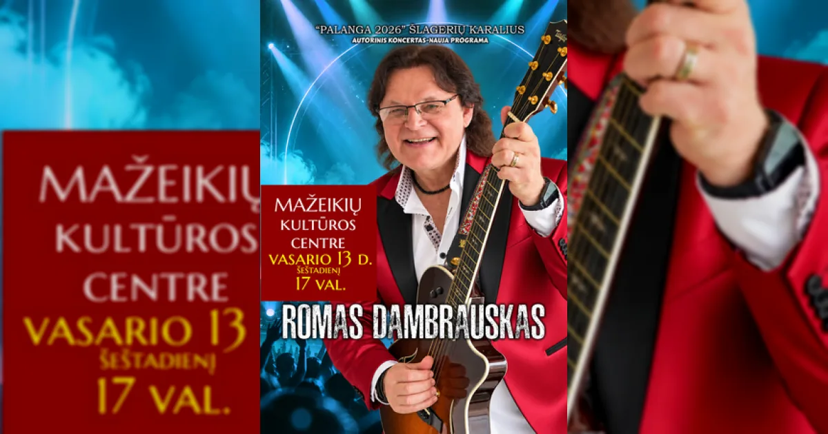Romas Dambrauskas | Koncertas Valentino dienos proga