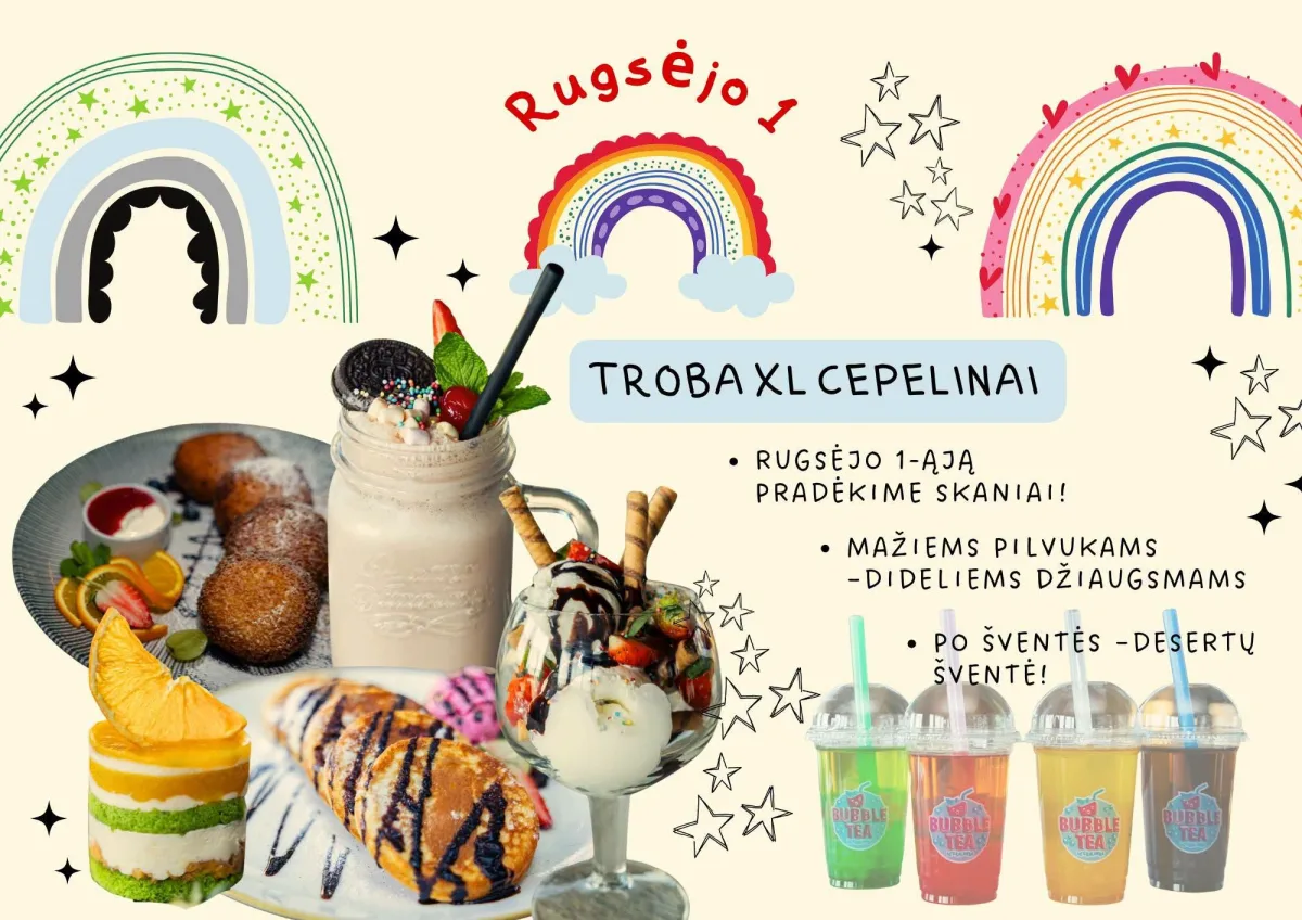 Rugsėjo 1-oji | Troba XL Cepelinai