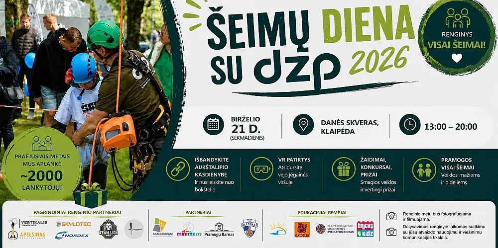 Šeimų diena su DZP 2026