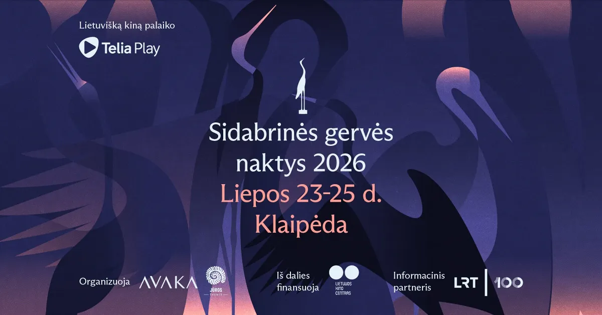 Sidabrinės gervės naktys 2026 Klaipėda