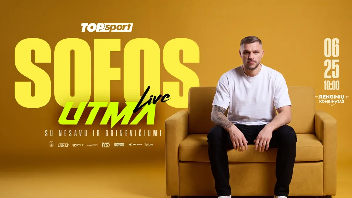 Sofos UTMA LIVE: Sergejus Maslobojevas.